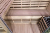 Wet Dry Traditional 3 Bench Indoor Swedish Steam SPA Sauna 4+ Person 6KW Heater *Local Pickup