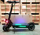 3200W Off Road Electric Kick Stunt Scooter Ultra High Speed 25AH Samsung Battery