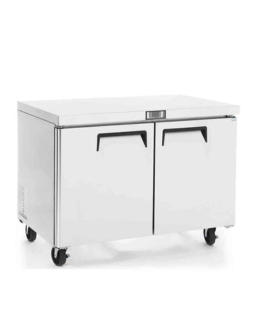 MGF-8406 - 48" 2 Door Undercounter Freezer Stainless Steel