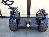 2 Wheel Off Road Electric Segway Style Self Balancing DOUBLE BATTERY 4000W Golf Bag Holder Included 72V