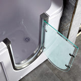 NEW 20 Jet Walk In Hydrotherapy Whirlpool Bathtub Spa Massage Therapy Bath Tub Double Pump