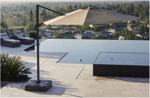 10' Foot Cantilever Offset Patio Umbrella Burgundy or Beige + Solar LE – SDI Factory Direct Wholesale 10' Foot Cantilever Offset Patio Umbrella Burgundy or Beige + Solar LE – SDI Factory Direct Wholesale