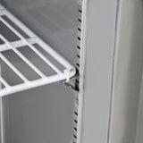 UUC48F 48" 2 Door Commercial Undercounter Reach-In Freezer - 11.9 Cu. Ft.