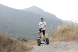 NEW 2 Wheel Off Road Electric Segway Self Balancing DOUBLE BATTERY 2400W Golf Bag Holder Included