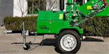 22HP Tow Behind Diesel Wood Log Chipper Shredder Mulcher WP-22HP-D Electric Start