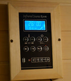 Large 4+ Person Stadium Seating Canadian Hemlock Wet Dry Traditional Swedish Steam Sauna Spa