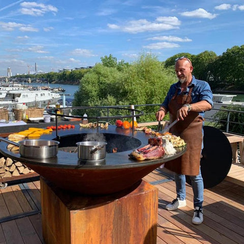 Outdoor hibachi hot sale grill