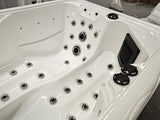 2 Person Outdoor Hydrotherapy Bathtub Hot Bath Tub Whirlpool SPA SYM6012 - 31 Color LED's