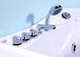 1 Person Hydrotherapy Whirlpool Jetted Massage Bathtub Bath Tub Spa + Heater - SYM636R