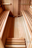 6' Ft 4 Person Barrel Sauna Canadian Outdoor Pine Wood Wet / Dry Steam Spa  9KW HEATER UPGRADE