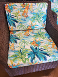NEW Custom Tommy Bahama Full Round Weave Outdoor Deep Seating Wicker Patio Furniture Chairs