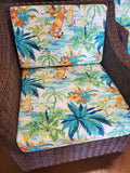 NEW Custom Tommy Bahama Full Round Weave Outdoor Deep Seating Wicker Patio Furniture Chairs
