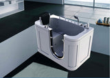 54" Deluxe Jetted Walk-In Bath Tub Hydrotherapy Whirlpool Spa BathTub Water / Air
