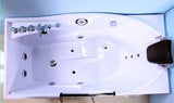 1 Person Hydrotherapy Whirlpool Jetted Massage Bathtub Bath Tub Spa + Heater - SYM636R