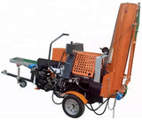 Kohler 14HP Firewood Processor Log Splitter Stihl Chainsaw 10' Ft Conveyor Hydraulic Feed + Trailer